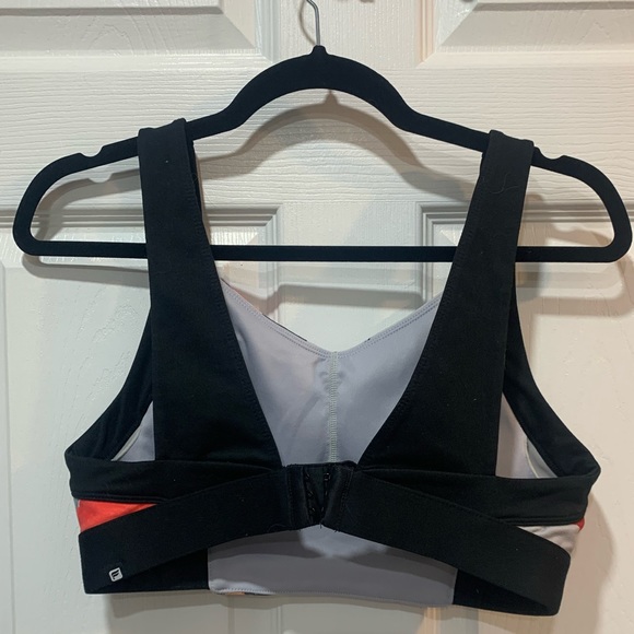 Floral Medium Impact Sports Bra - Picture 2 of 2